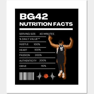 Brittney Griner Nutritional Value Basketball Shirt Posters and Art